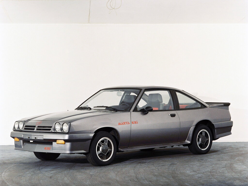 Opel Manta 2 поколение, рестайлинг, купе (01.1982 - 08.1988)